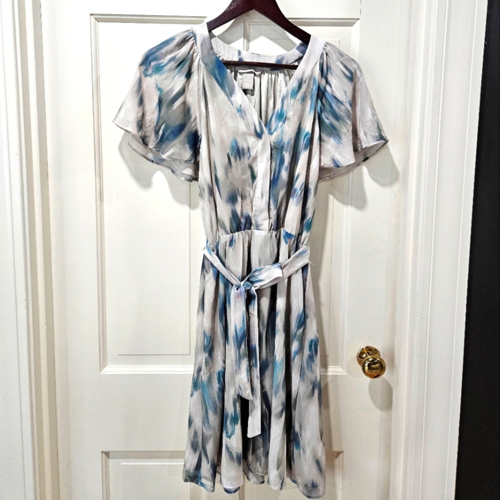 H&M Flutter Sleeve Dress (S)